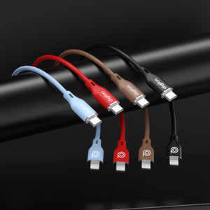 Ultra Durable & Fast Silicone USB C to Lightning 2M Cable 27W - digifon