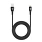 Cheetah1 12W Dual USB-A Wall Charger + USB-A to Lightning Cable - Black - digifon