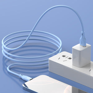 Ultra Durable Silicone Cable USB A to Lightning 2M Cable 12W - digifon