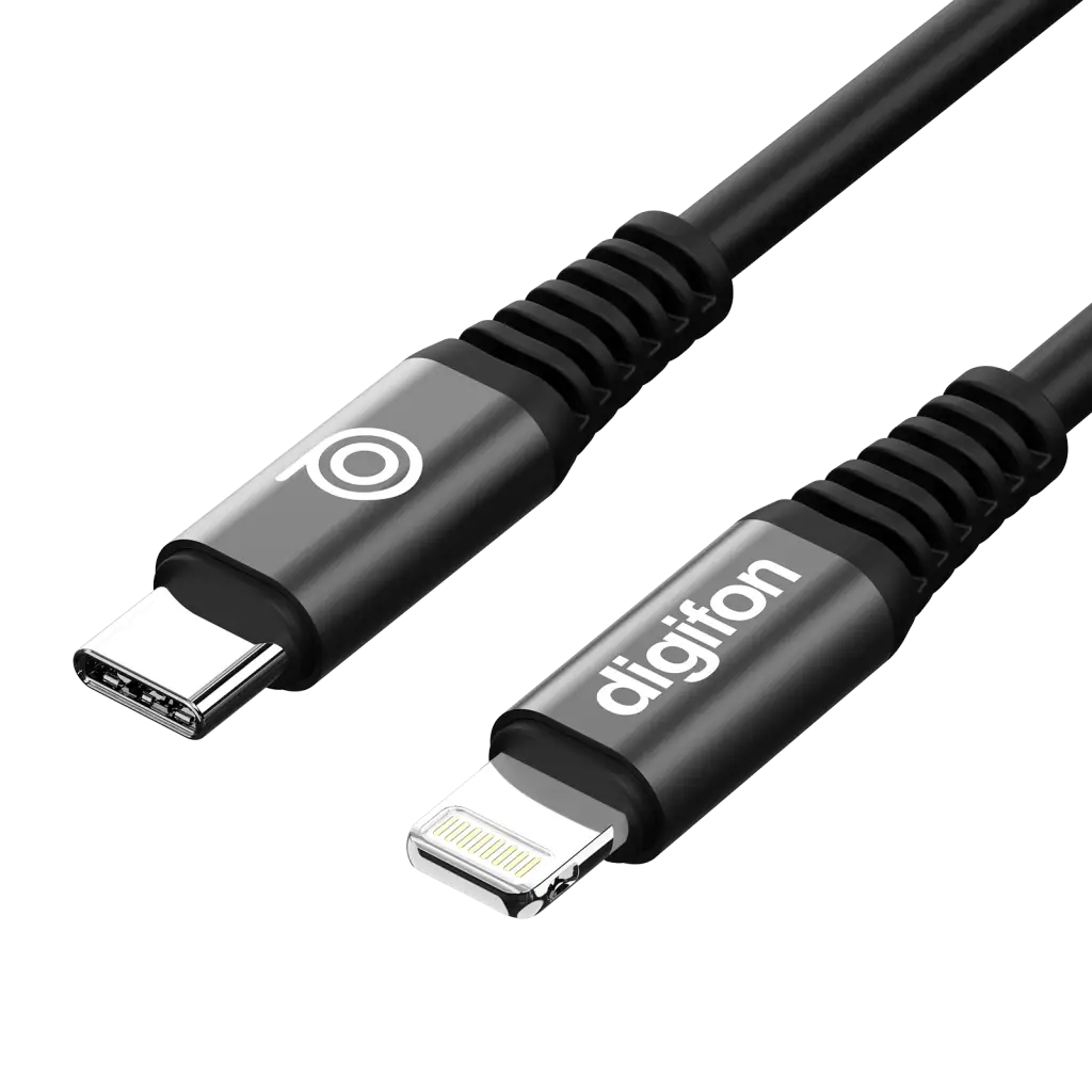 digifon Cheetah Type C to Lightning Cable with PD Charging